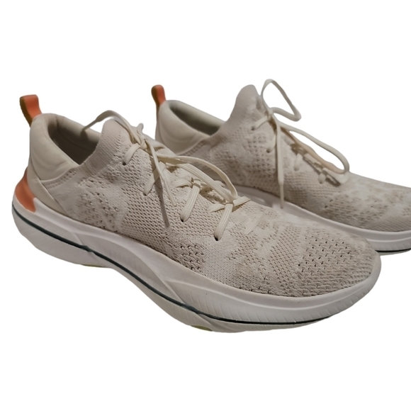 SOREL Explorer Blitz Stride Lace Sneakers Chalk/Sea Salt 10 Running Athletic - Picture 4 of 9